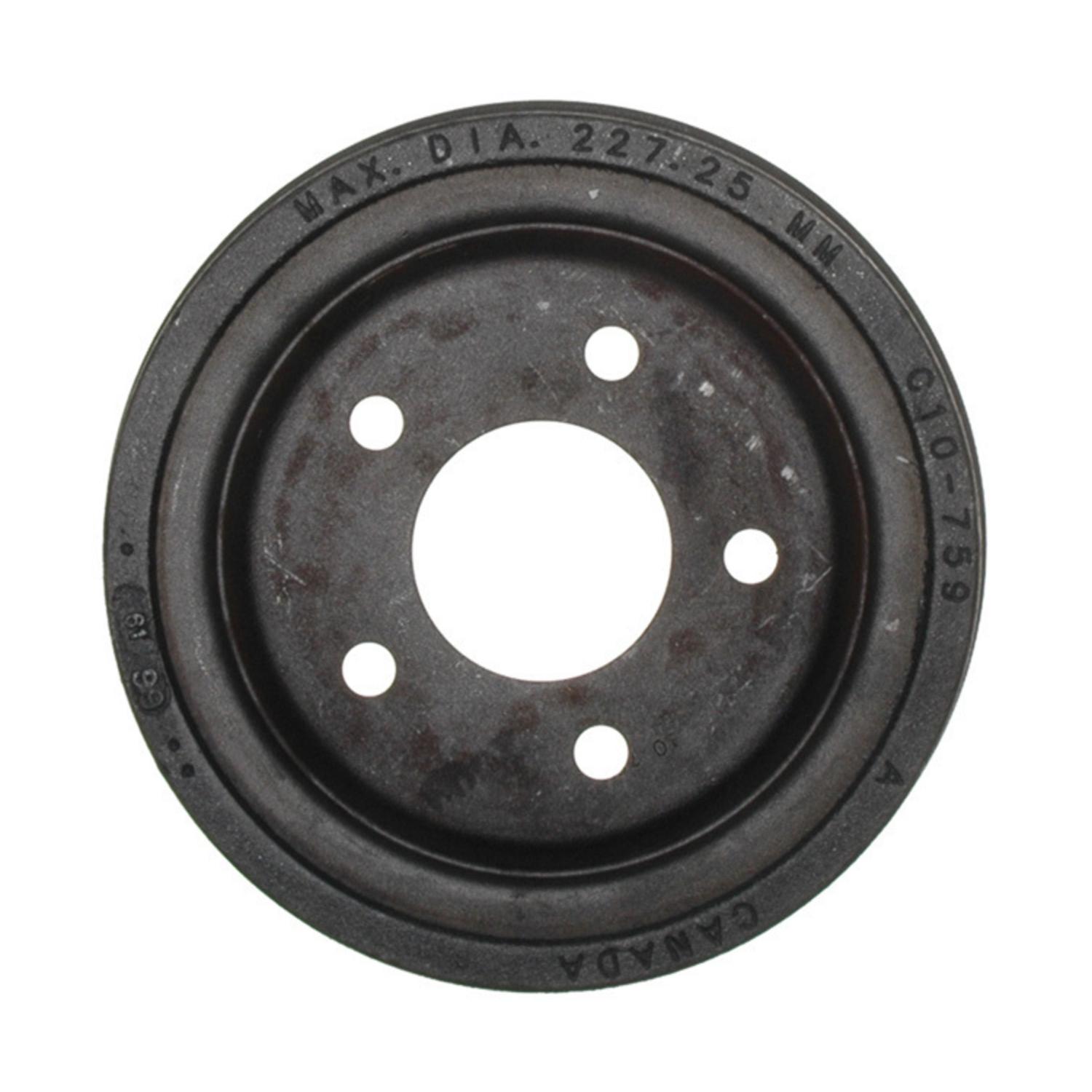 Raybestos 2050R - Brake Drum Raybestos 2050R Brake Drum product image 3 of 3