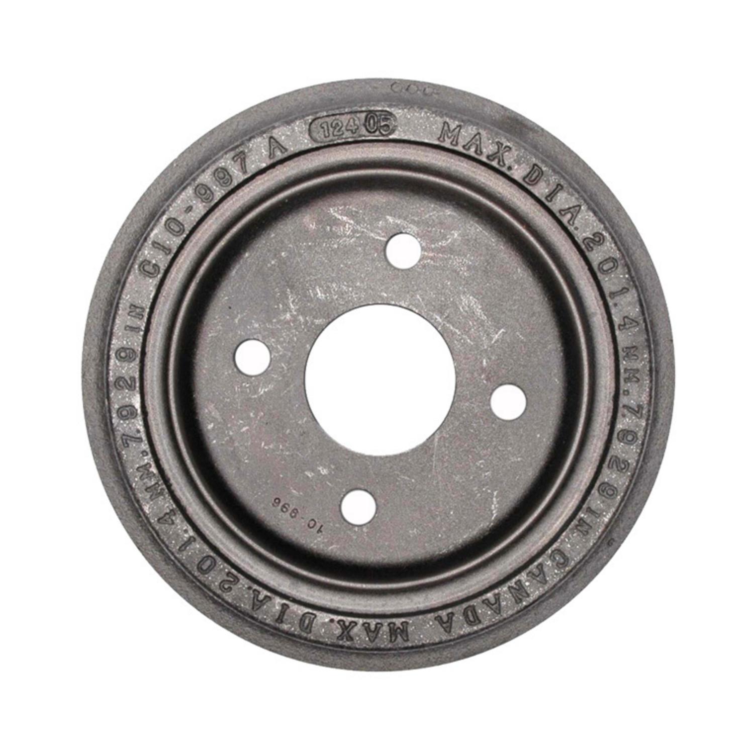 Raybestos 9627R Brake Drum product image 3 of 3