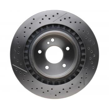 2007 Mercedes-Benz CLK63 AMG Disc Brake Rotor Rear Raybestos 980555 image 2 of 3
