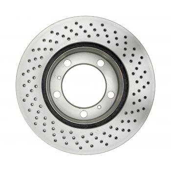 2007 Porsche Cayman Disc Brake Rotor Front Left Raybestos 980621 image 2 of 3