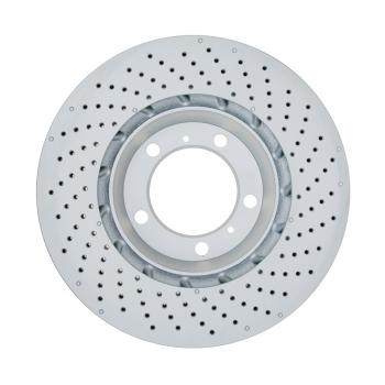 2009 Porsche 911 Disc Brake Rotor Front Left Raybestos 980823 image 2 of 3