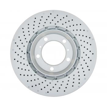 2009 Porsche 911 Disc Brake Rotor Front Right Raybestos 980824 image 2 of 3