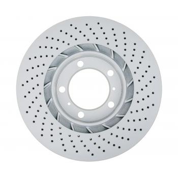 2012 Porsche 911 Disc Brake Rotor Front Left Raybestos 980825 image 2 of 3