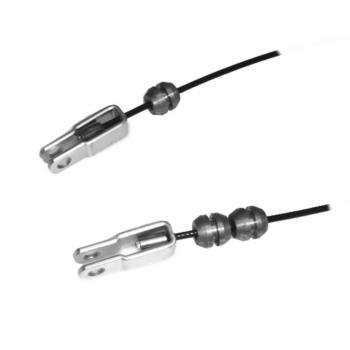 1985 Isuzu Trooper Parking Brake Cable Intermediate Raybestos BC94097 image 1 of 2