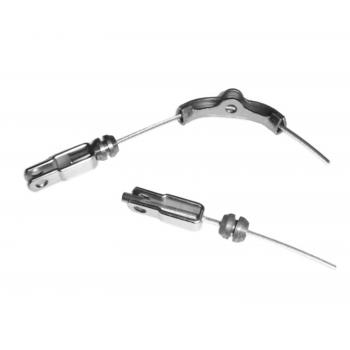 1986 Isuzu Pickup Parking Brake Cable Intermediate Raybestos BC94107 image 1 of 2