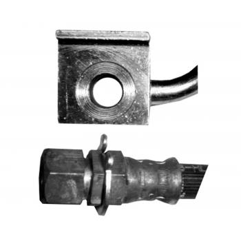 1990 Lincoln Mark VII Brake Hydraulic Hose Front Left Raybestos BH38191 image 1 of 2