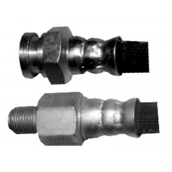 1989 Isuzu Impulse Brake Hydraulic Hose Rear Outer Raybestos BH38220 image 1 of 2