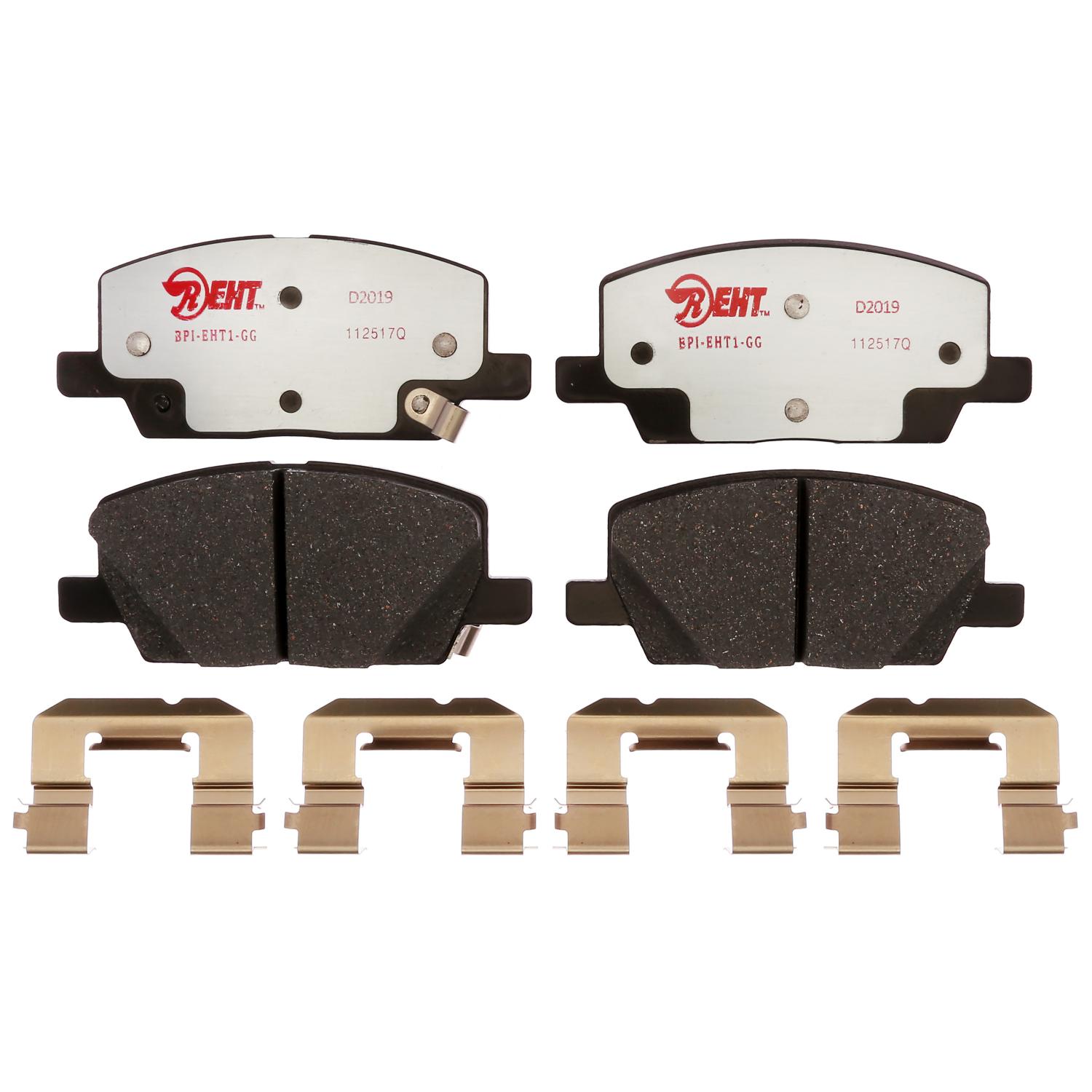 Raybestos EHT2019H - Disc Brake Pad Raybestos EHT2019H Disc Brake Pad product image 1 of 1