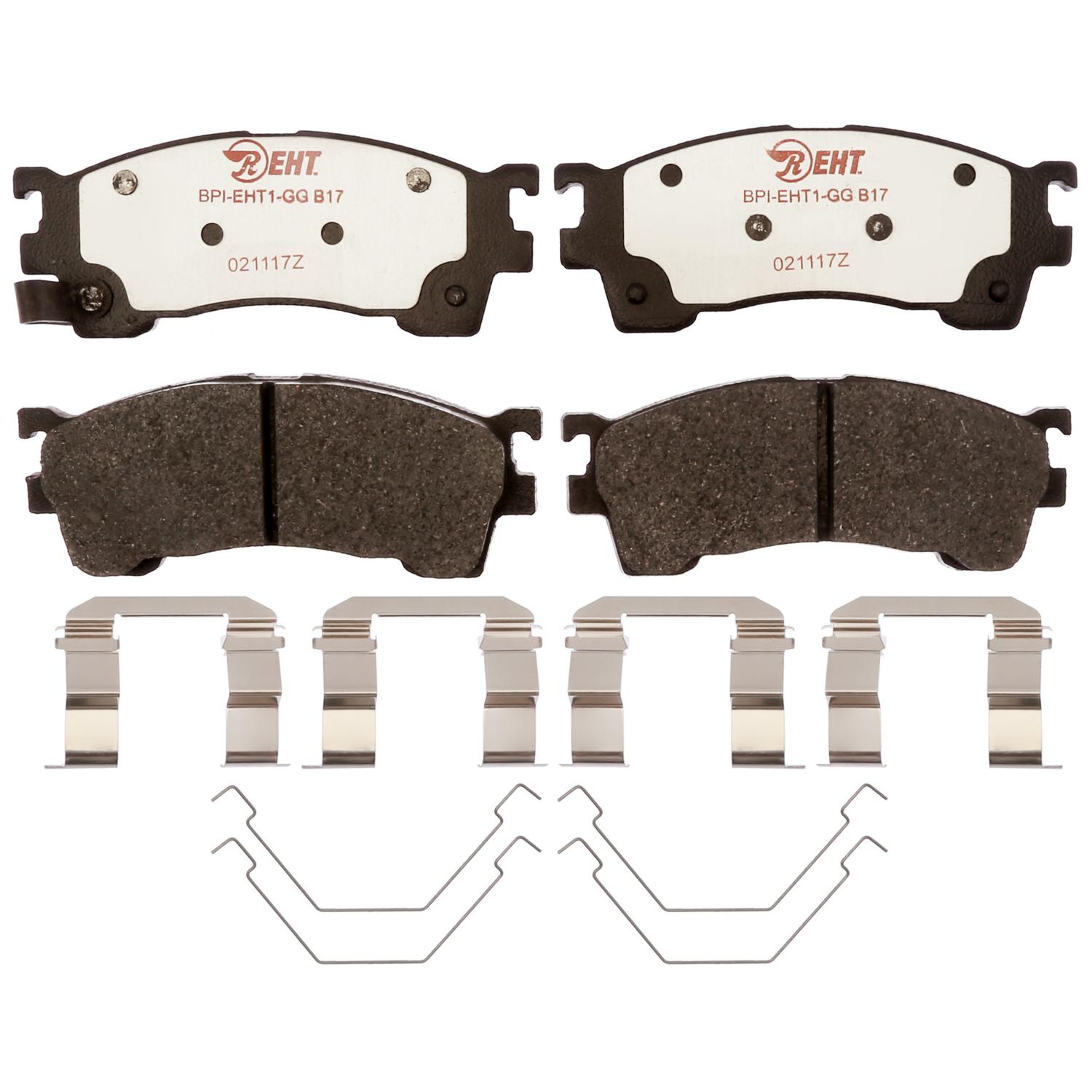 Raybestos EHT637H Disc Brake Pad product image 1 of 1