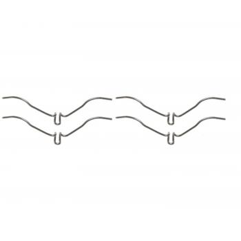 1989 Mitsubishi Precis Disc Brake Caliper Support Spring Front Raybestos H151202 image 1 of 1