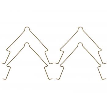 2002 Dodge Ram 3500 Van Disc Brake Pad Drag Reduction Clip Front Raybestos H6044 image 1 of 1