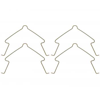 2010 Acura TSX Disc Brake Pad Drag Reduction Clip