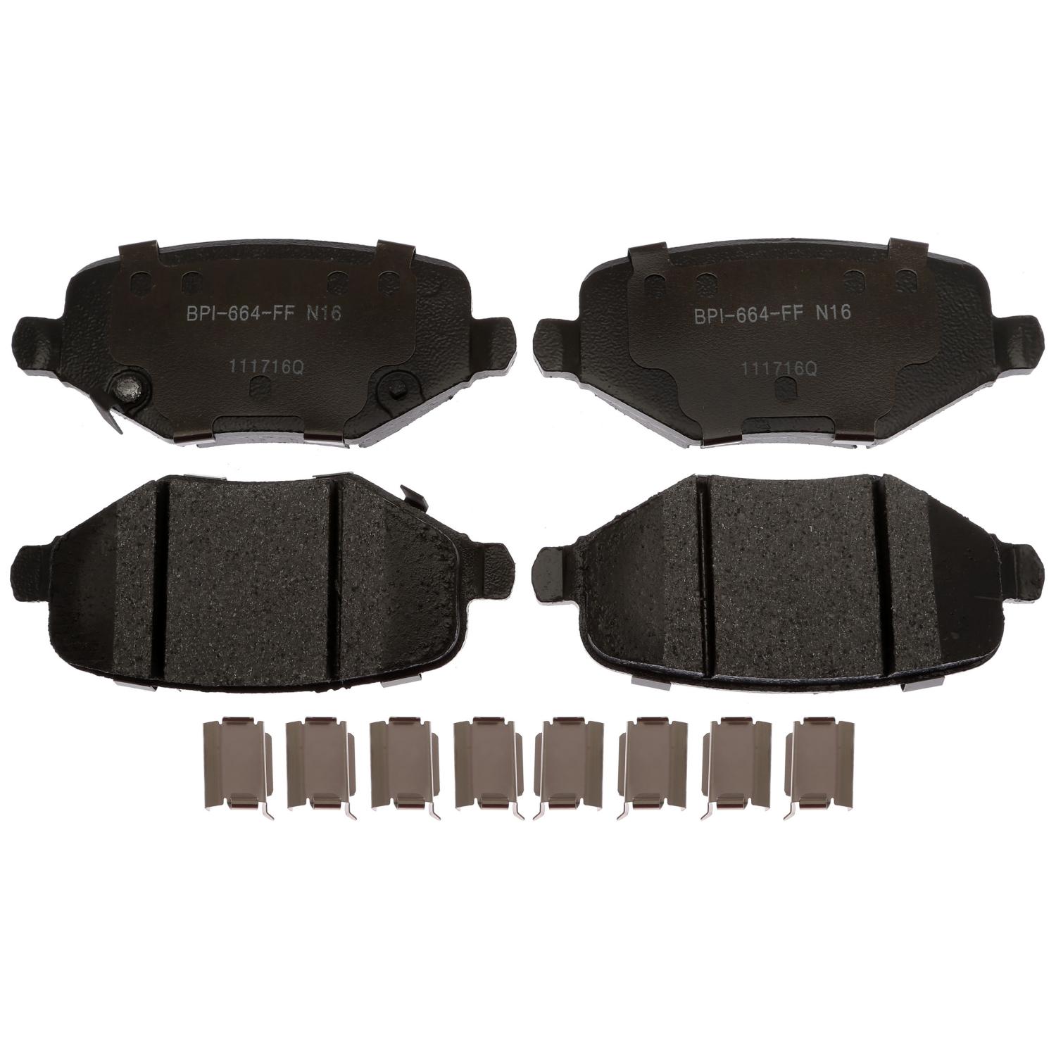Raybestos MGD1719CH - Disc Brake Pad Raybestos MGD1719CH Disc Brake Pad product image 1 of 1