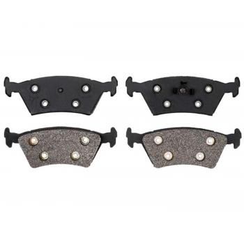 1990 Chrysler TC Maserati Disc Brake Pad Rear Raybestos PGD381M image 1 of 1