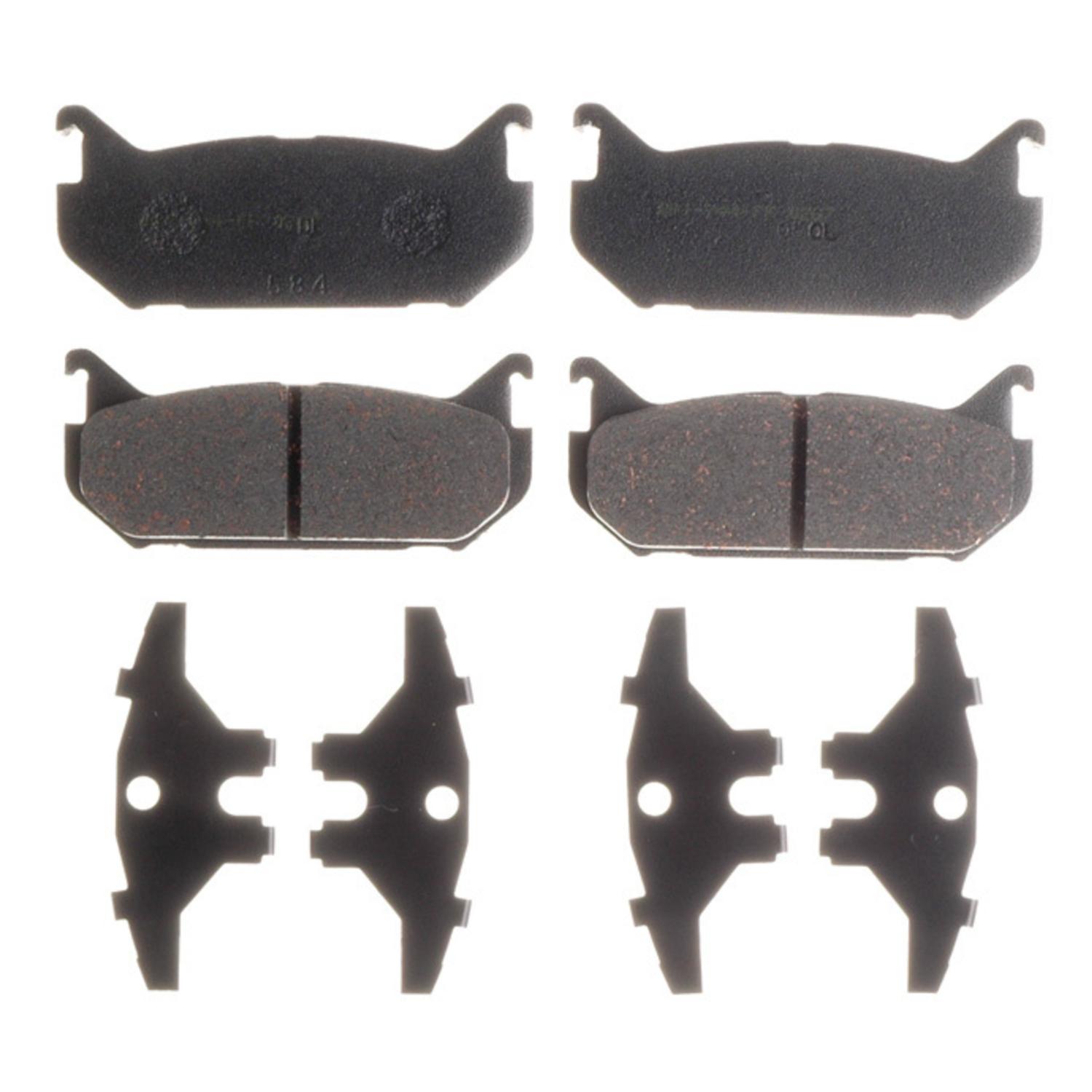 Raybestos PGD584C Disc Brake Pad product image 1 of 1