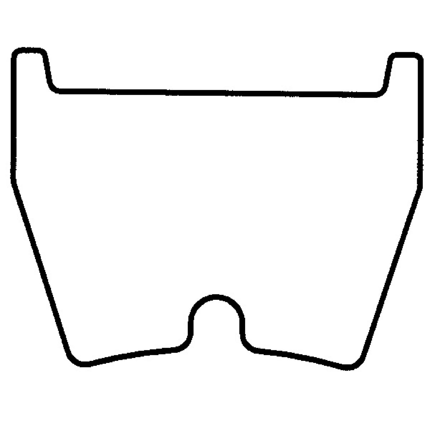 Raybestos ST41R1029T14 Disc Brake Pad product image 1 of 1