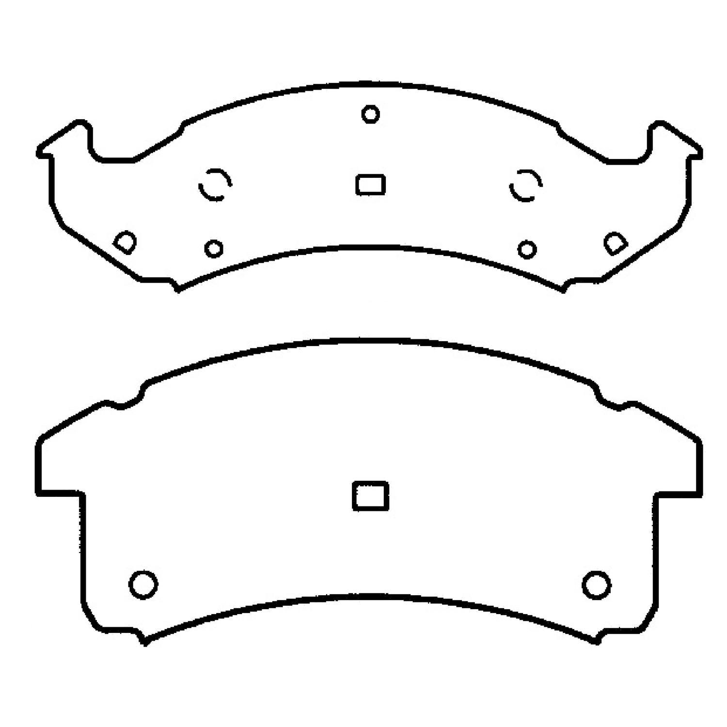 Raybestos ST41R623T16 - Disc Brake Pad Raybestos ST41R623T16 Disc Brake Pad product image 1 of 1