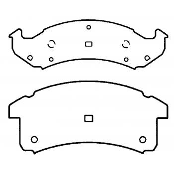 1995 Pontiac Firebird Disc Brake Pad Front Raybestos ST41R623T16 image 1 of 1
