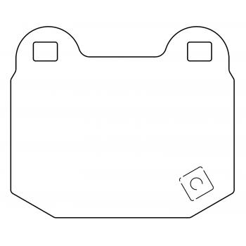 2005 Mitsubishi Lancer Disc Brake Pad Rear Raybestos ST41R961T13 image 1 of 1