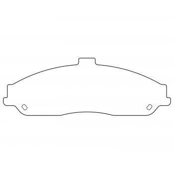 2007 Cadillac XLR Disc Brake Pad Front Raybestos ST43R731AT15 image 1 of 1