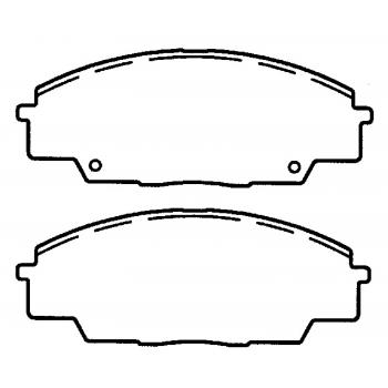2009 Acura CSX Disc Brake Pad Front Raybestos ST43R829T16 image 1 of 1