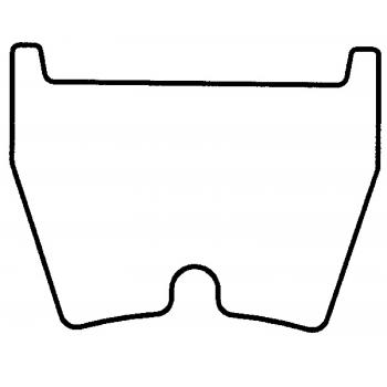 2004 Lamborghini Gallardo Disc Brake Pad Front Raybestos ST45R1029T14 image 1 of 1