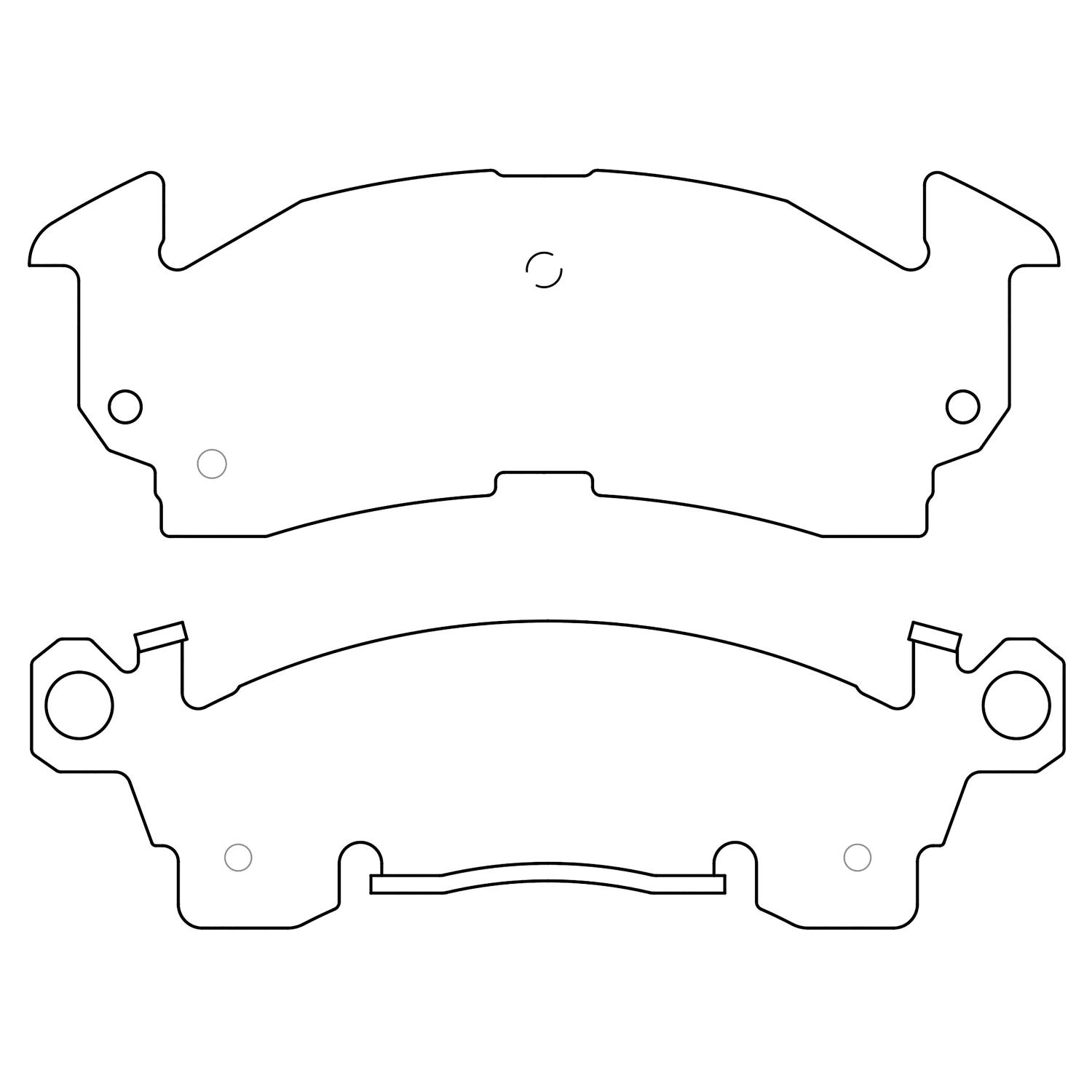 Raybestos ST45R52T14 - Disc Brake Pad Raybestos ST45R52T14 Disc Brake Pad product image 1 of 1