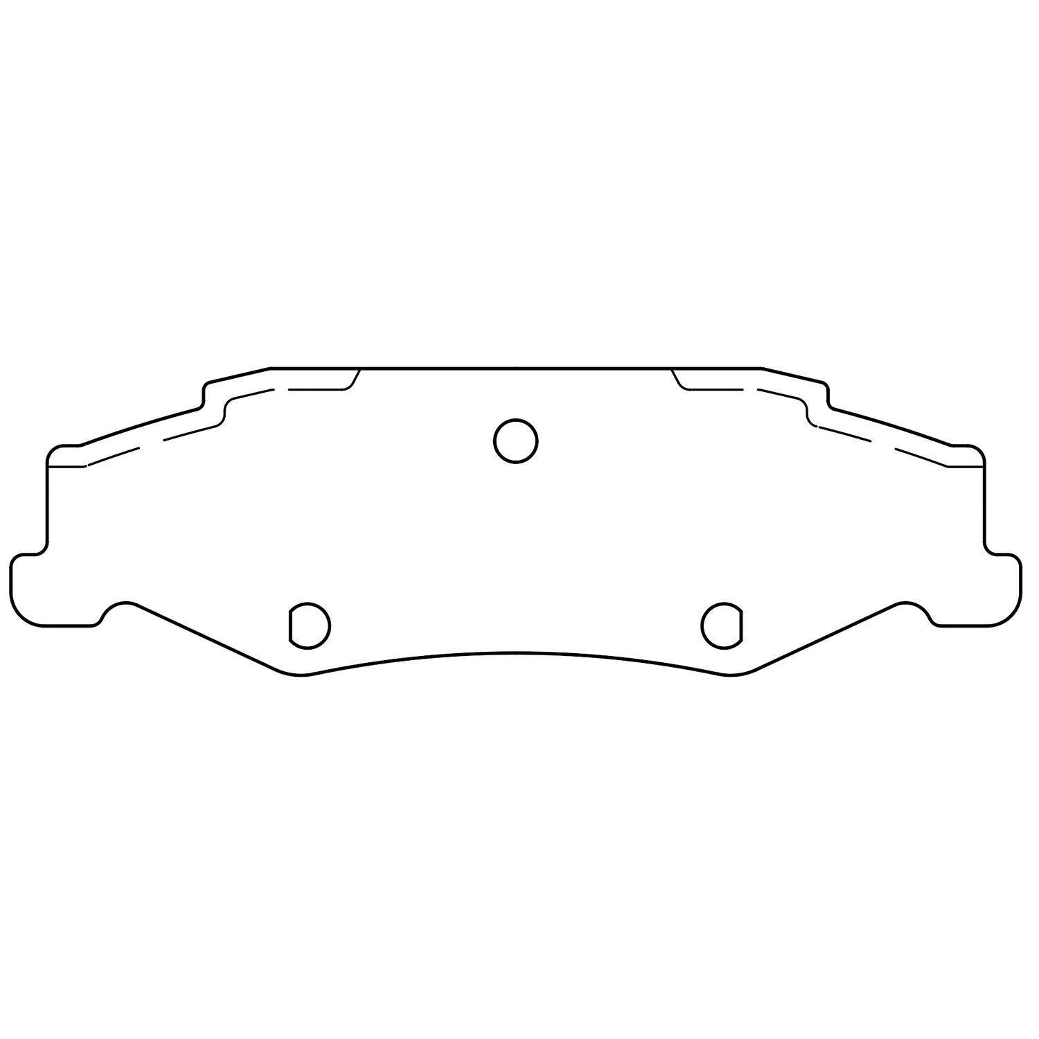 Raybestos ST45R732T16 Disc Brake Pad product image 1 of 1