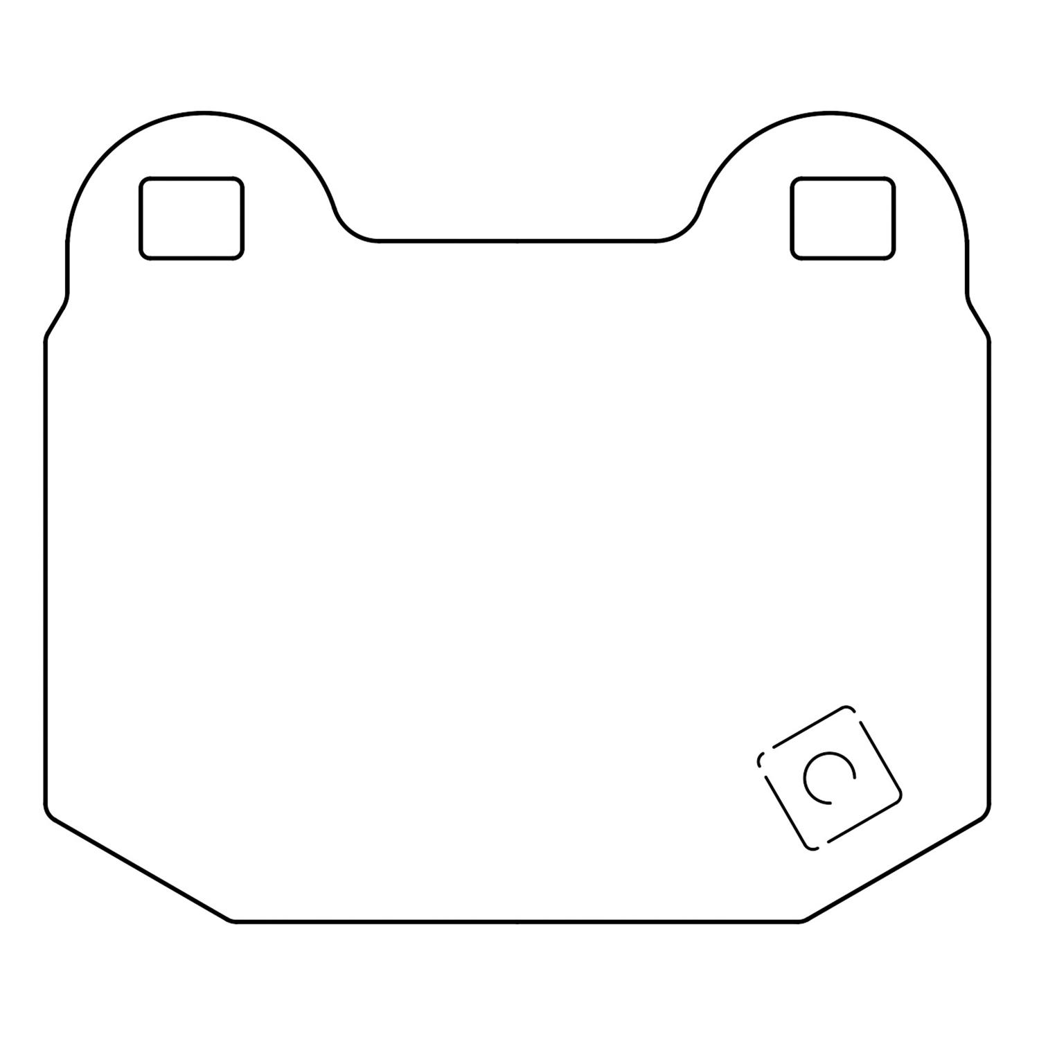 Raybestos ST45R961T14 Disc Brake Pad product image 1 of 1