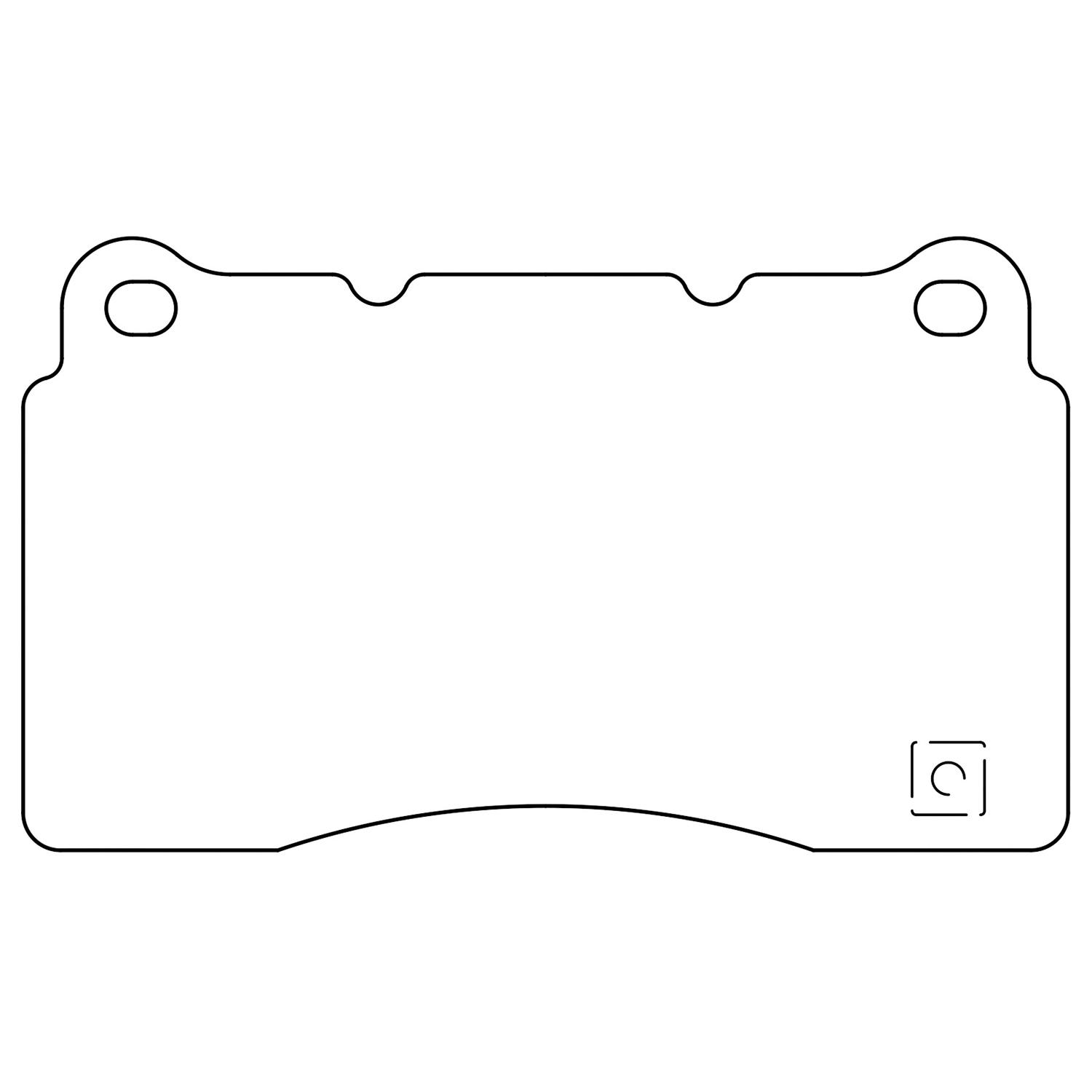 Raybestos ST47R1001T18 - Disc Brake Pad Raybestos ST47R1001T18 Disc Brake Pad product image 1 of 1