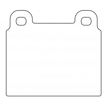 1981 Ferrari 308 GTSi Disc Brake Pad Front Raybestos ST47R45T15 image 1 of 1
