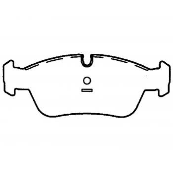 1996 BMW Z3 Disc Brake Pad Front Raybestos ST47R558T17 image 1 of 1