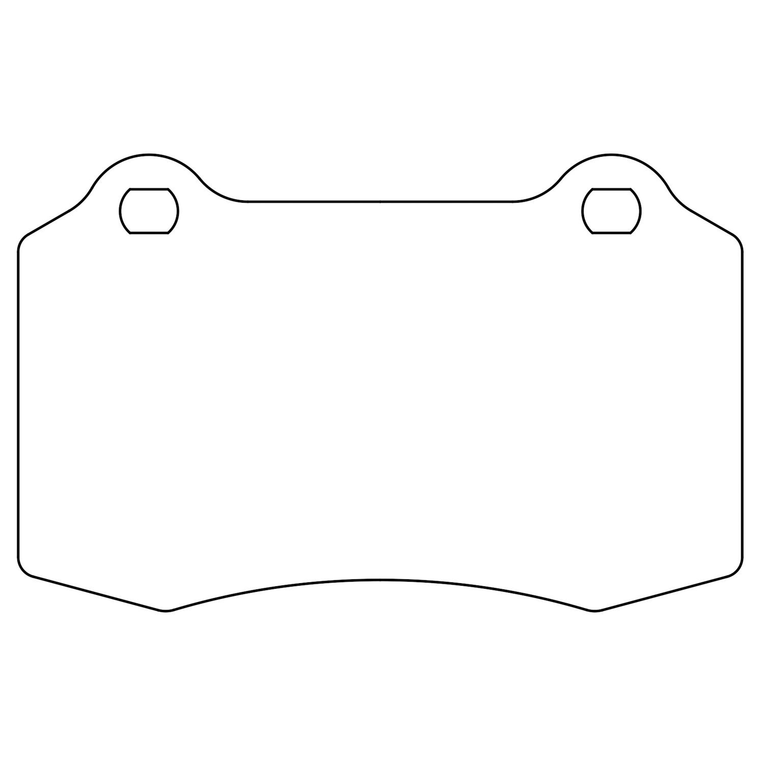 Raybestos ST47R592T17 Disc Brake Pad product image 1 of 1