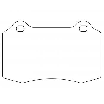 1999 Lotus Esprit Disc Brake Pad Front Raybestos ST47R592T17 image 1 of 1