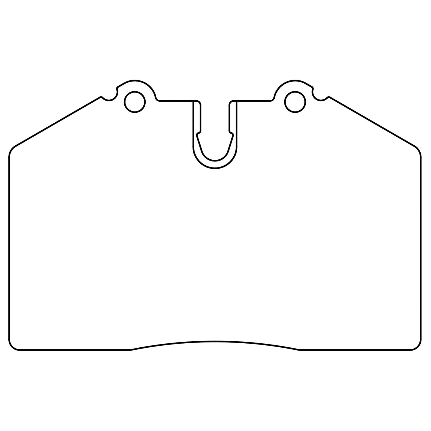 Raybestos ST47R608T16 Disc Brake Pad product image 1 of 1