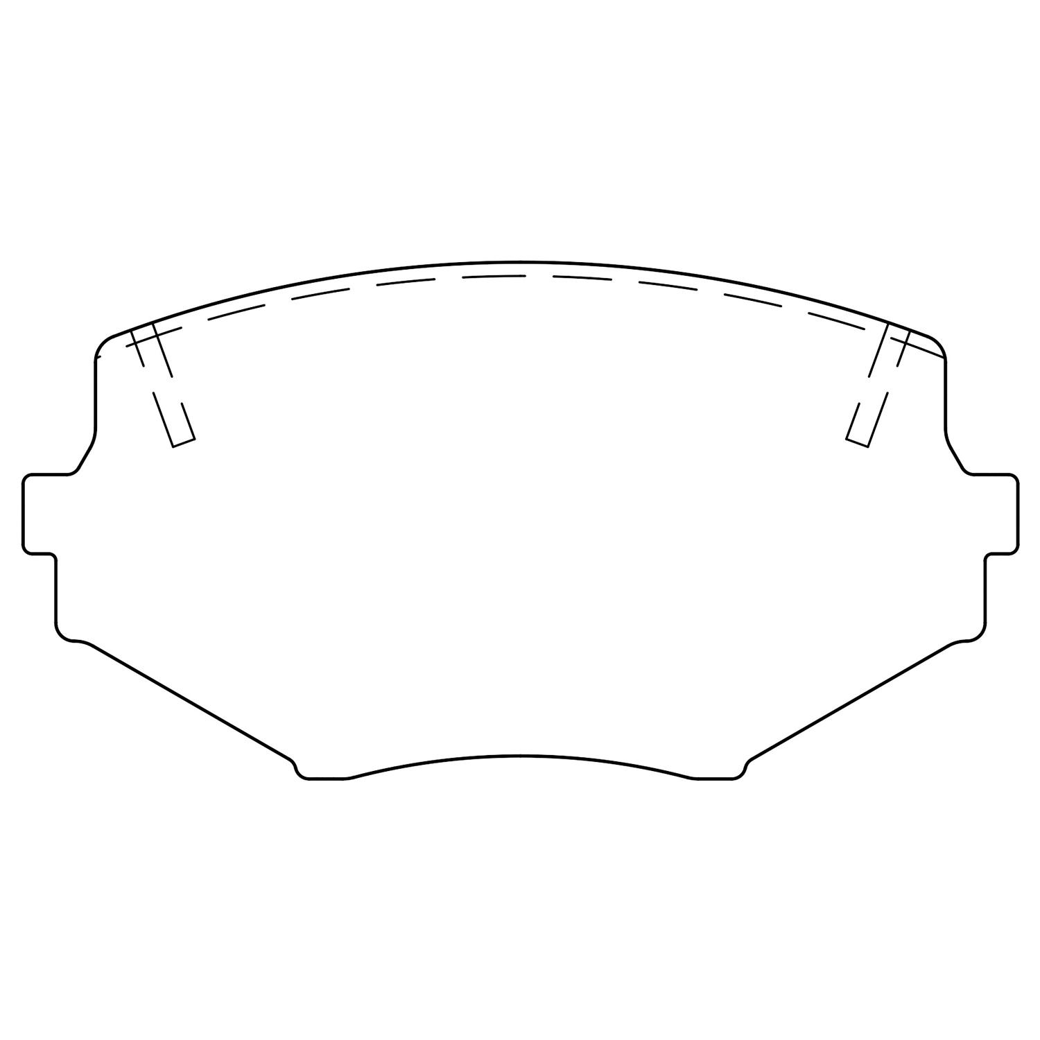 Raybestos ST47R635T13 Disc Brake Pad product image 1 of 1