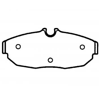 2009 Ford Mustang Disc Brake Pad Rear Raybestos ST77R1082T17 image 1 of 1