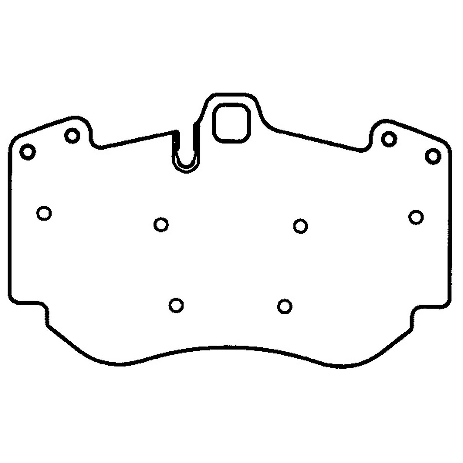 Raybestos ST77R1130T18 - Disc Brake Pad Raybestos ST77R1130T18 Disc Brake Pad product image 1 of 1
