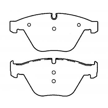 2009 BMW M3 Disc Brake Pad Front Raybestos ST77R1260T19 image 1 of 1