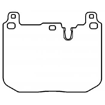 2020 BMW M240i Disc Brake Pad Front Raybestos ST77R1880T17 image 1 of 1