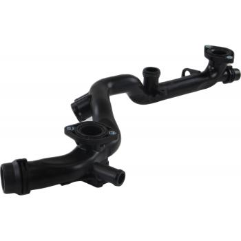 2011 Audi Q7 Engine Coolant Pipe Auxiliary Water Pump Hose To Radiator Hose Inlet Rein Automotive CHP0763 image 3 of 4
