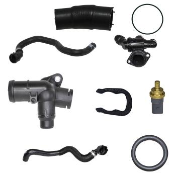 2006 Audi A4 Engine Coolant Hose Flange Kit Rein Automotive CHS0648 image 2 of 2