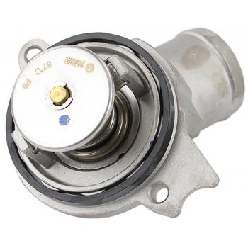 2006 Mercedes-Benz C55 AMG Engine Coolant Thermostat Housing Assembly Rein Automotive CTA0052 image 3 of 4