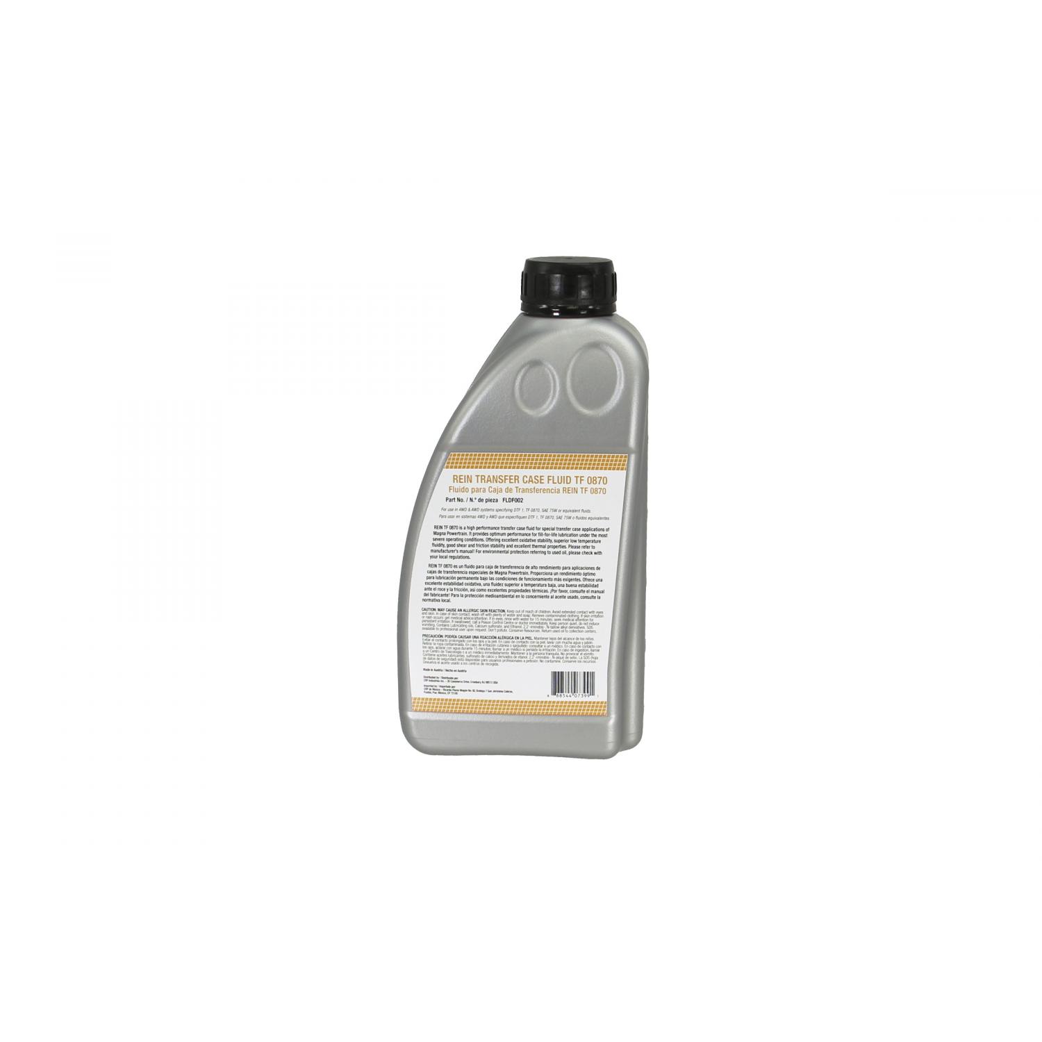 Rein Automotive FLDF002 - Transfer Case Fluid Rein Automotive FLDF002 Transfer Case Fluid product image 1 of 6