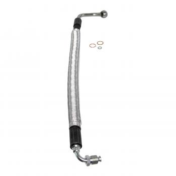 1997 Mercedes-Benz E420 Power Steering Pressure Line Hose Assembly Pump To Gear Rein Automotive PSH0146 image 4 of 4