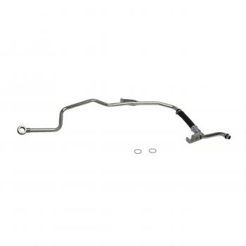 1995 BMW 740iL Power Steering Return Line Hose Assembly Cooling Pipe To Steering Gear Rein Automotive PSH0192 image 3 of 4