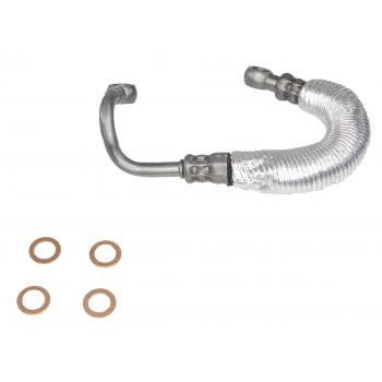 2012 BMW X5 Turbocharger Oil Supply Line Distribution Block To Turbocharger (Upper) Rein Automotive TFP0333 image 1 of 4