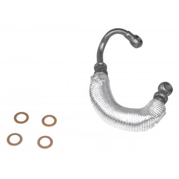 2012 BMW X5 Turbocharger Oil Supply Line Distribution Block To Turbocharger (Upper) Rein Automotive TFP0333 image 4 of 4
