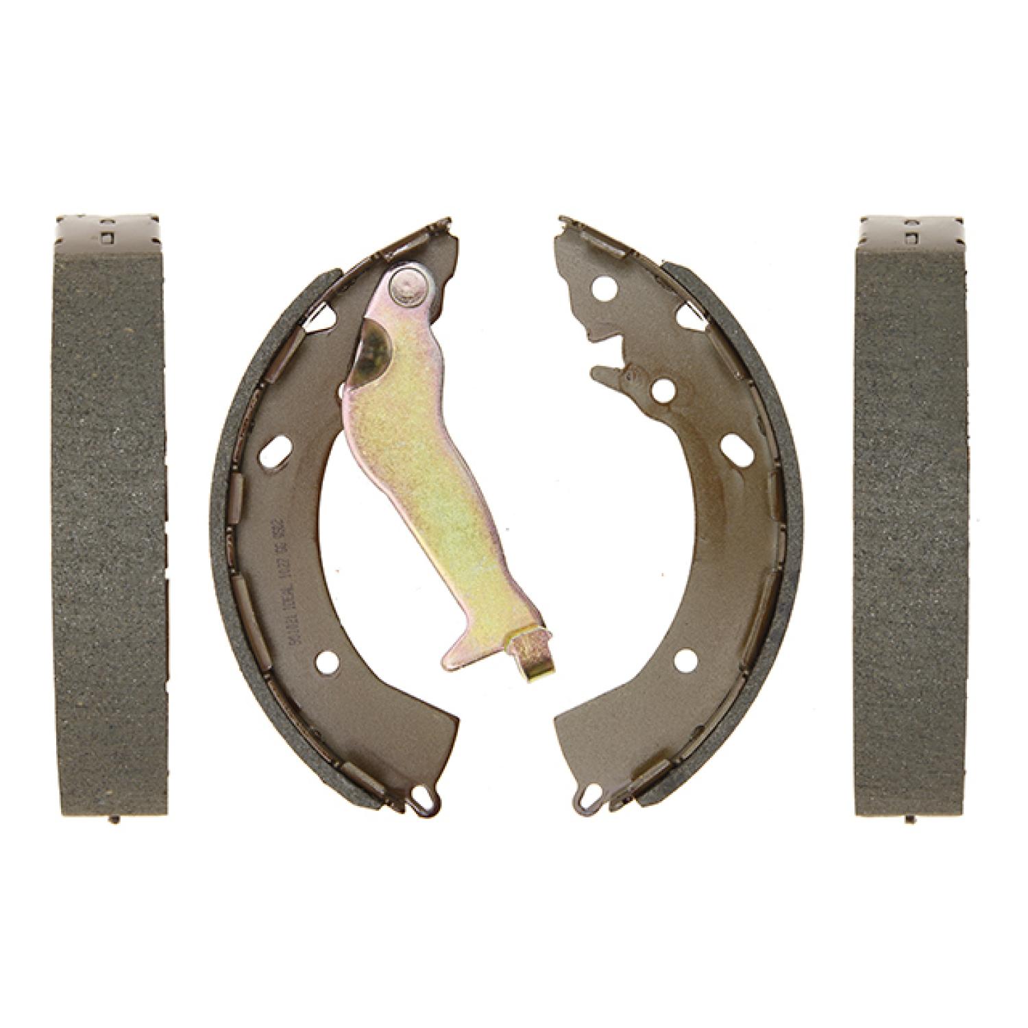 Silencer Friction B1021 Drum Brake Shoe product image 1 of 1