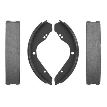1977 Volkswagen Beetle Drum Brake Shoe Front Silencer Friction B392 image 1 of 1